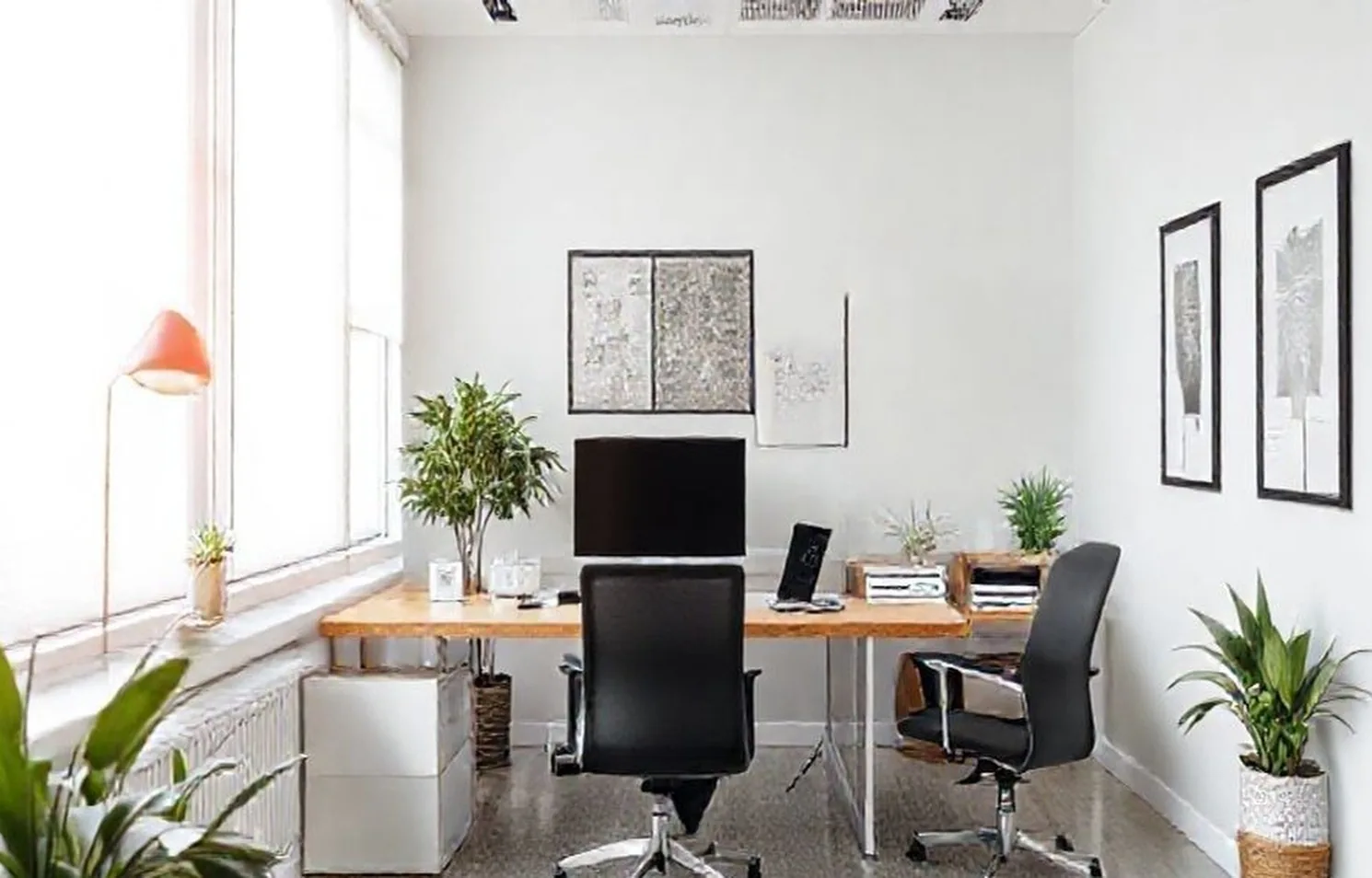 Modern business psychology office